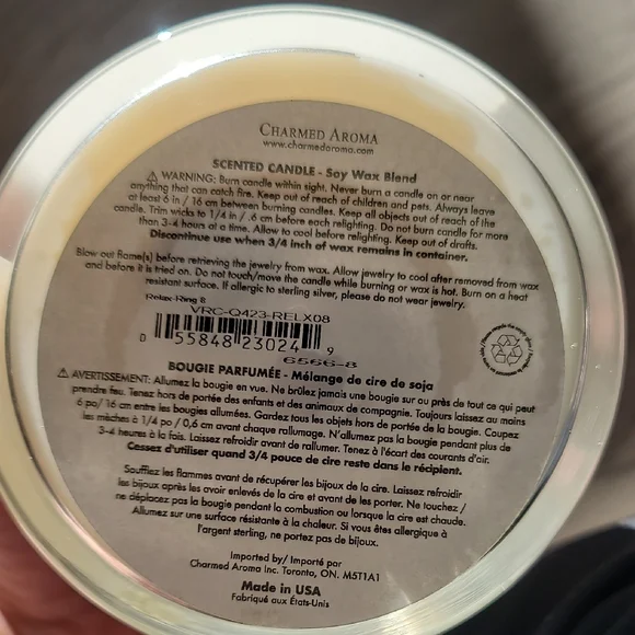 Relax Scented Candle - Pink - Picture 5 of 5